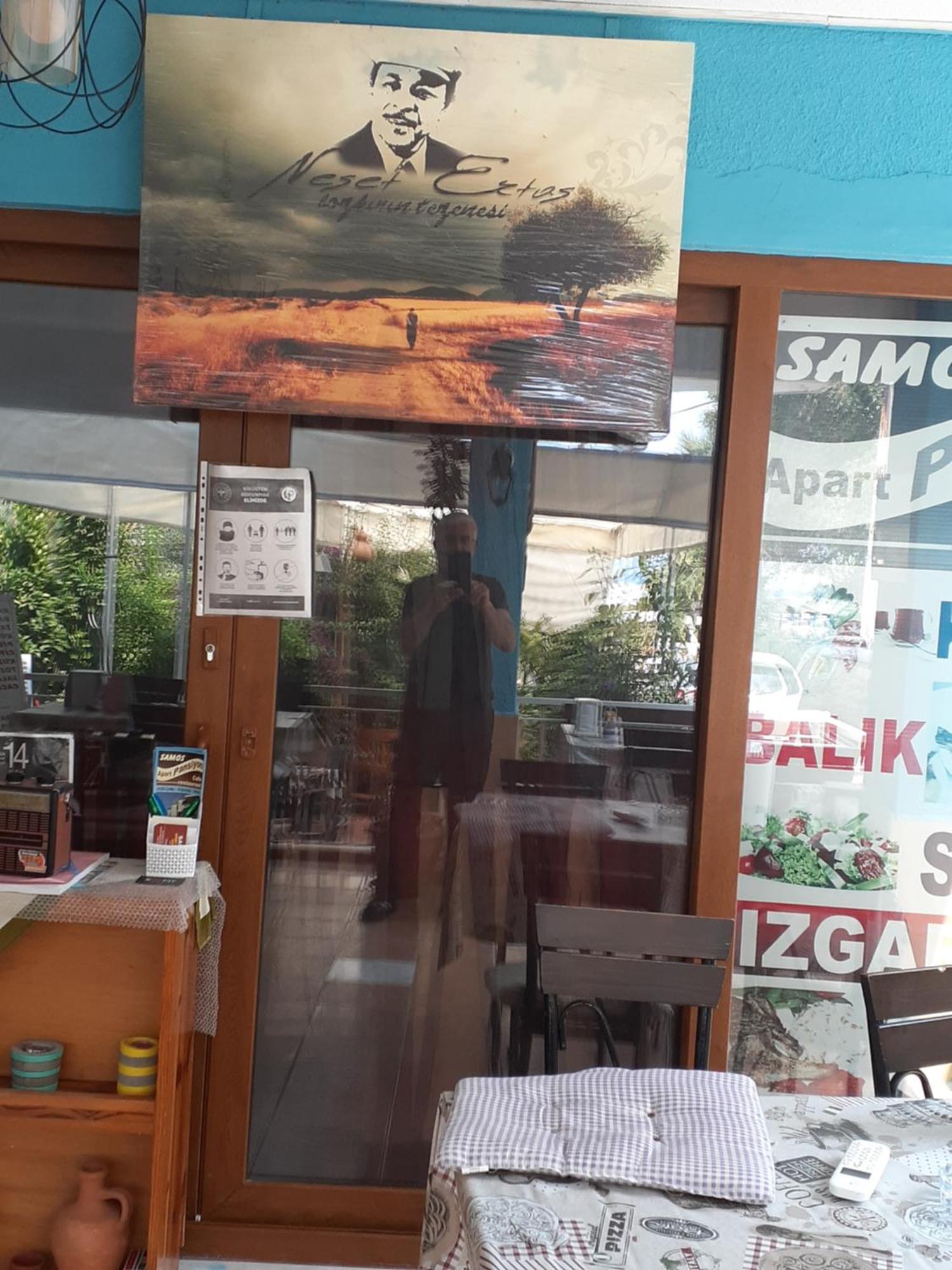 Samos Apart Pension Guzelcamli Bagian luar foto